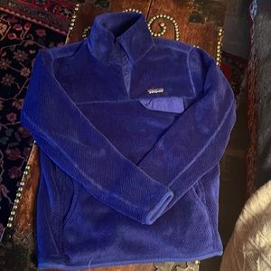 Patagonia snap pullover plush fleece